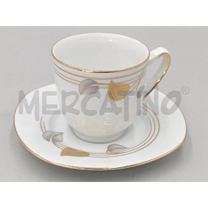 SERVIZIO BAVARIA FIORE DORATO CAFFE' PZ.12 | Mercatino dell'Usato Moncalieri bengasi 2