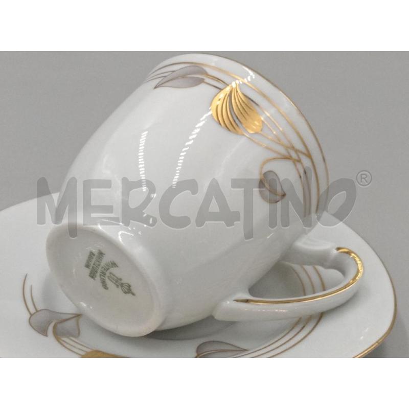 SERVIZIO BAVARIA FIORE DORATO CAFFE' PZ.12 | Mercatino dell'Usato Moncalieri bengasi 3