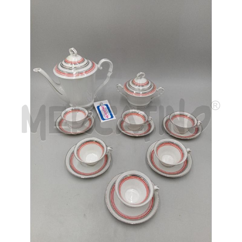 SERVIZIO CAFFE PORCELLANA RICHARD GINORI 6 TAZZINE | Mercatino dell'Usato Moncalieri bengasi 1