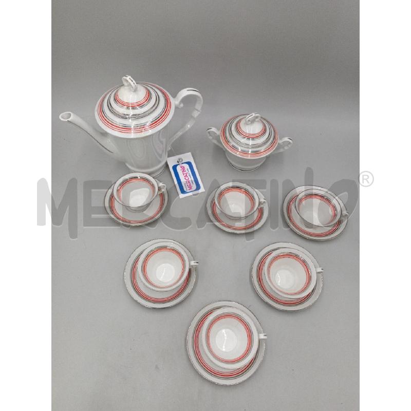 SERVIZIO CAFFE PORCELLANA RICHARD GINORI 6 TAZZINE | Mercatino dell'Usato Moncalieri bengasi 2