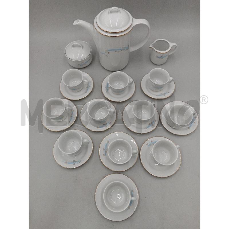 SERVIZIO CAFFE' GERMANY JLMENAU MADE IN GDR PZ.11+3 | Mercatino dell'Usato Moncalieri bengasi 2