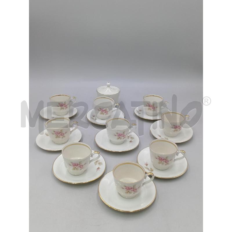 SERVIZIO CAFFE' PZ.9+1 BAVARIA FIORI | Mercatino dell'Usato Moncalieri bengasi 1