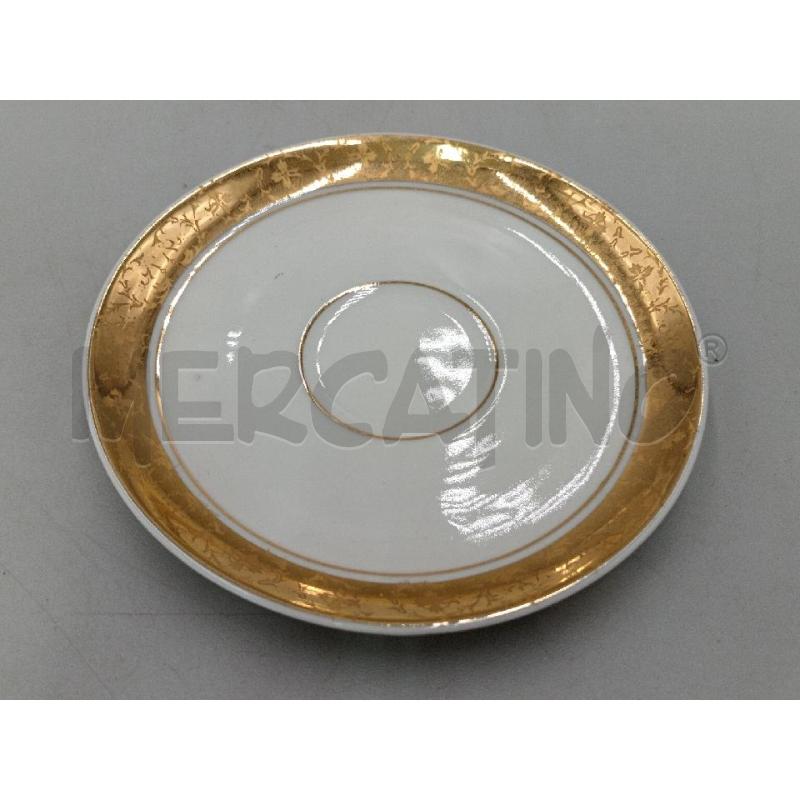 SERVIZIO CERAMICA CAFFE PZ.10+2 BORDO DORATO CB | Mercatino dell'Usato Moncalieri bengasi 3
