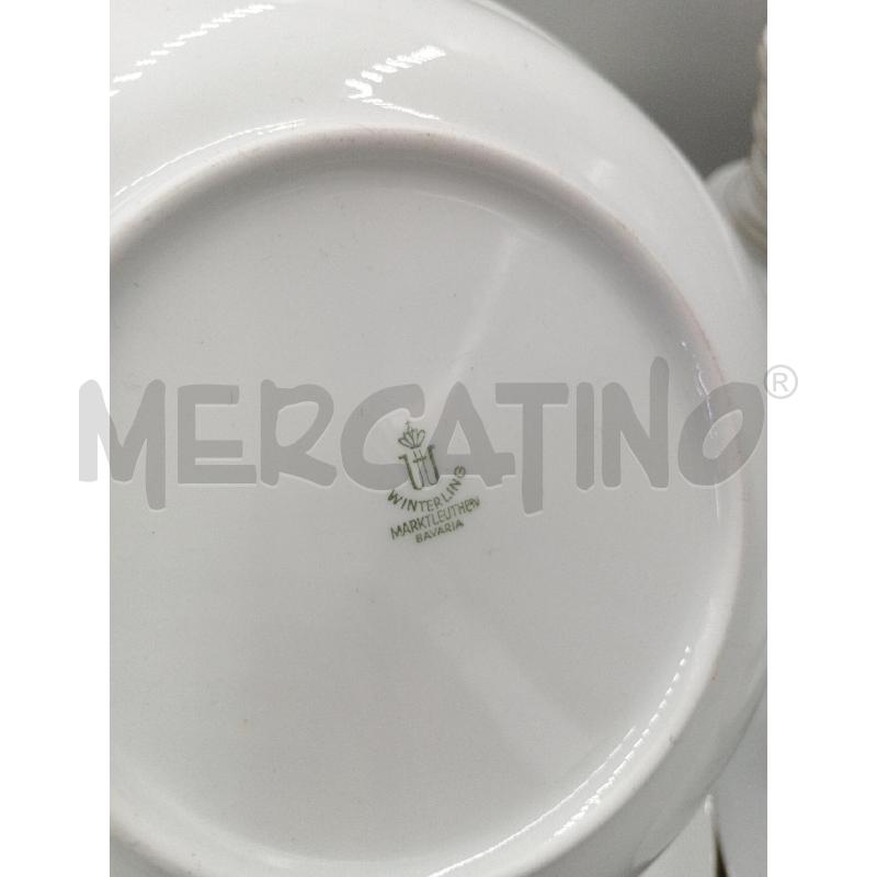 SERVIZIO PIATTI BAVARIA FIORE DORATO 36+4 ACC | Mercatino dell'Usato Moncalieri bengasi 5