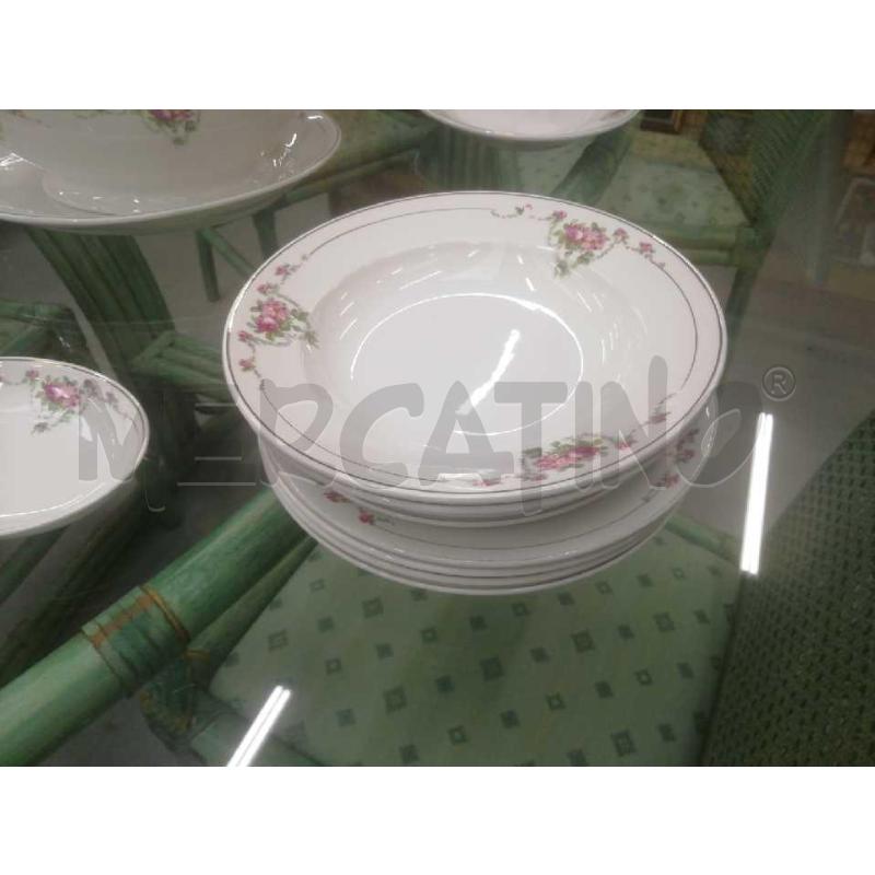 SERVIZIO PIATTI SCI LAVENO ANNI '40 ? ROSE DECORI | Mercatino dell'Usato Moncalieri bengasi 2