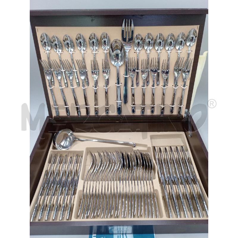 SERVIZIO POSATE INOX FOPPAPEDRETTI  | Mercatino dell'Usato Moncalieri bengasi 1
