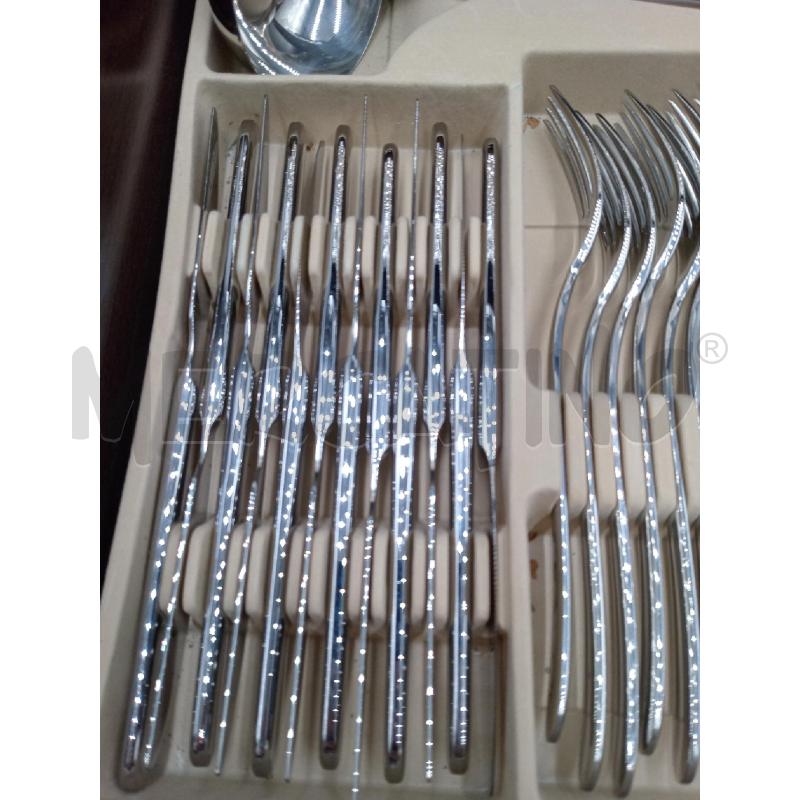 SERVIZIO POSATE INOX FOPPAPEDRETTI  | Mercatino dell'Usato Moncalieri bengasi 3