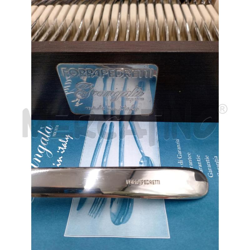 SERVIZIO POSATE INOX FOPPAPEDRETTI  | Mercatino dell'Usato Moncalieri bengasi 5