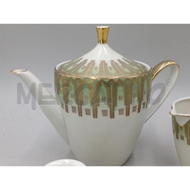 SERVIZIO TETE A TETE CERAMICA VERDE PZ.4 BAVARIA TURIN | Mercatino dell'Usato Moncalieri bengasi 3
