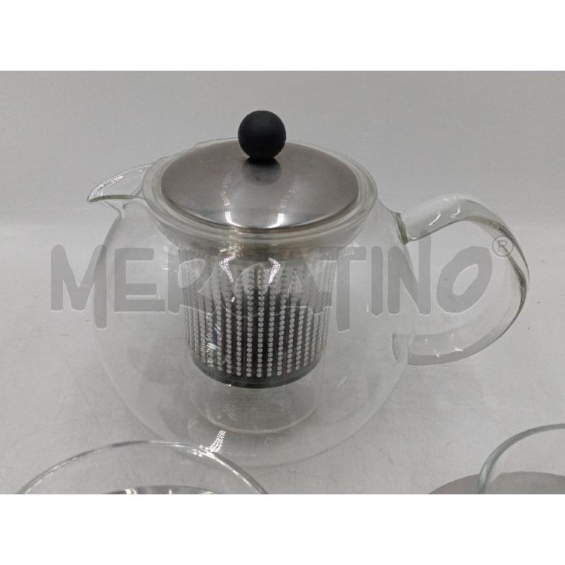 SERVIZIO TE VETRO BODUM 6PZ+TEIERA | Mercatino dell'Usato Moncalieri bengasi 5
