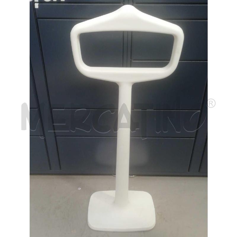 SERVOMUTO PLASTICA BIANCA DESIGN SERVETTO MOD. BOBO  | Mercatino dell'Usato Moncalieri bengasi 1