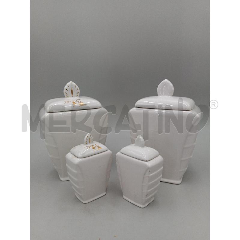 SET CERAMICA PZ.4 BARATTOLI CERAMICHE DI CUNARDO | Mercatino dell'Usato Moncalieri bengasi 3