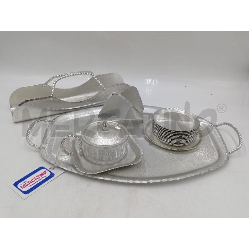 SET METALLO ITALY 4 PZ | Mercatino dell'Usato Moncalieri bengasi 1