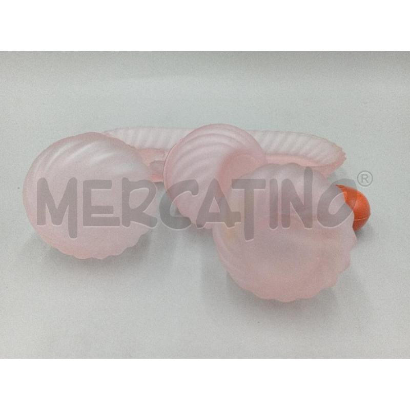 SET TOILETTE IN VETRO 3 PEZZI  | Mercatino dell'Usato Moncalieri bengasi 3