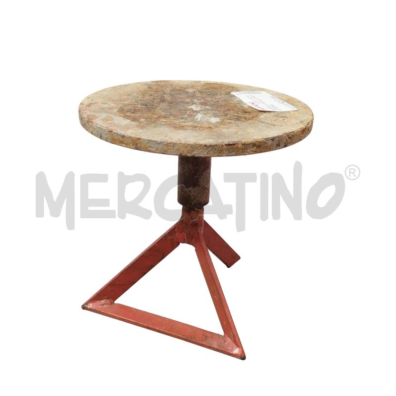 SGABELLO BASSO GIREVOLE FERRO | Mercatino dell'Usato Moncalieri bengasi 2