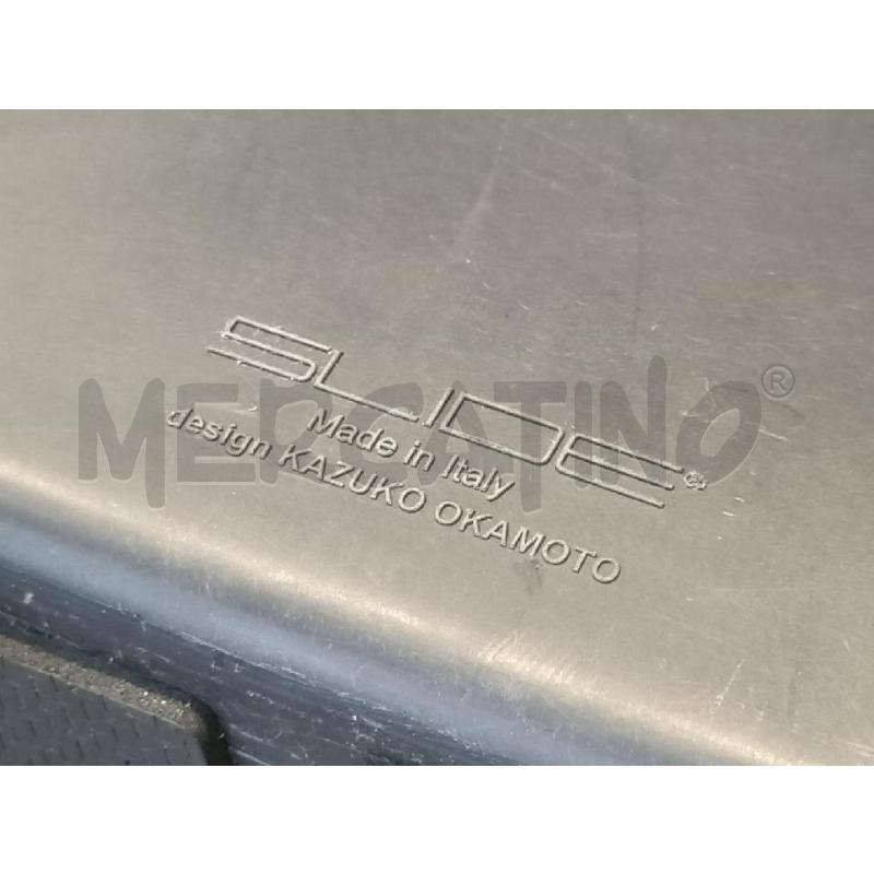 SGABELLO DESIGN KAZUKO OKAMOTO MOD. SLIDE NERO FORMA W | Mercatino dell'Usato Moncalieri bengasi 5