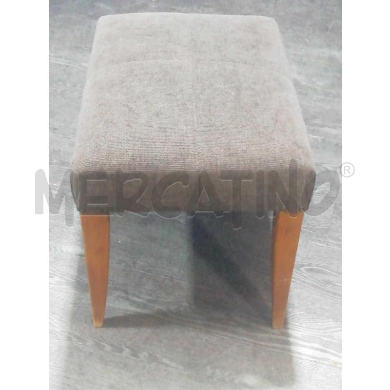 SGABELLO LEGNO STOFFA | Mercatino dell'Usato Moncalieri bengasi 2
