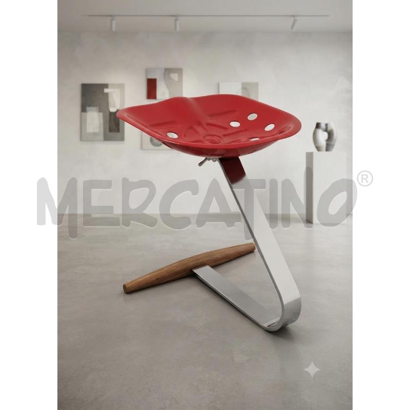 SGABELLO MEZZADRO ZANOTTA DI ACHILLE E PIERGIACOMO CASTIGLIONI | Mercatino dell'Usato Moncalieri bengasi 2