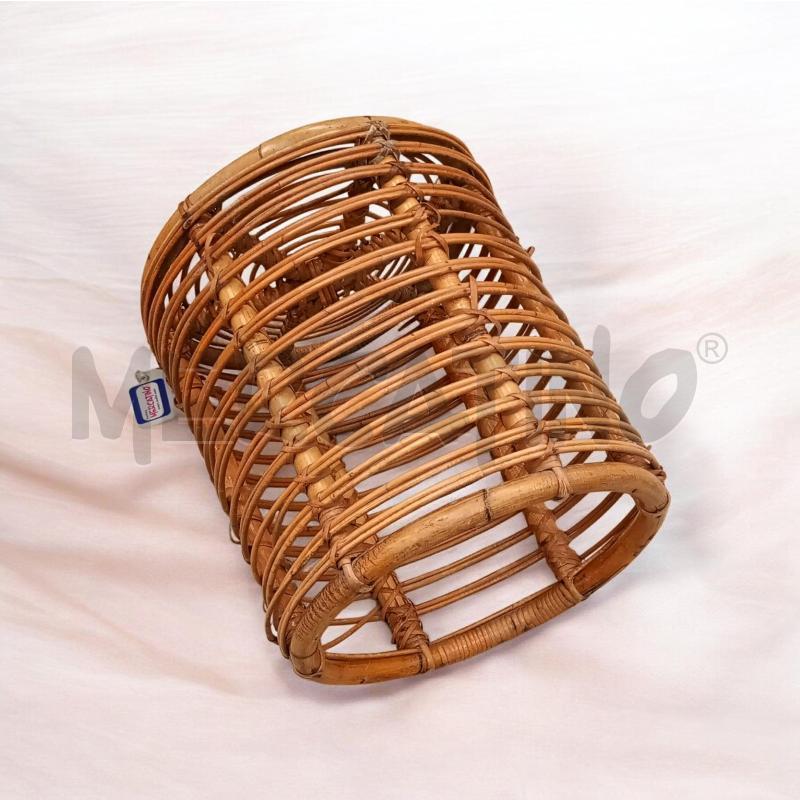 SGABELLO RATTAN BAMBU TITO AGNOLI  | Mercatino dell'Usato Moncalieri bengasi 3