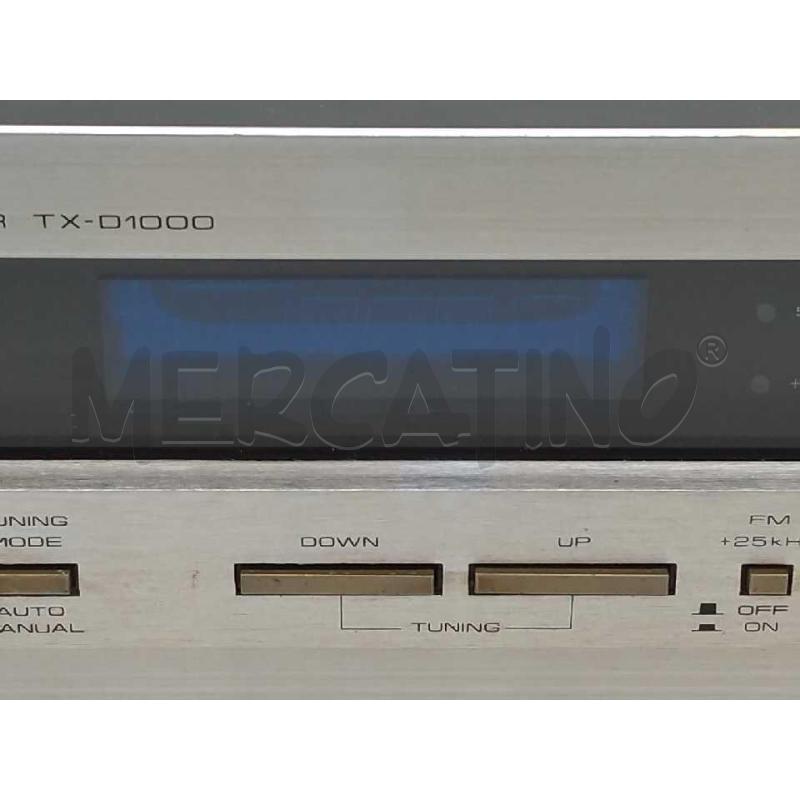 SINTONIZZATORE PIONEER TX-D1000 | Mercatino dell'Usato Moncalieri bengasi 4