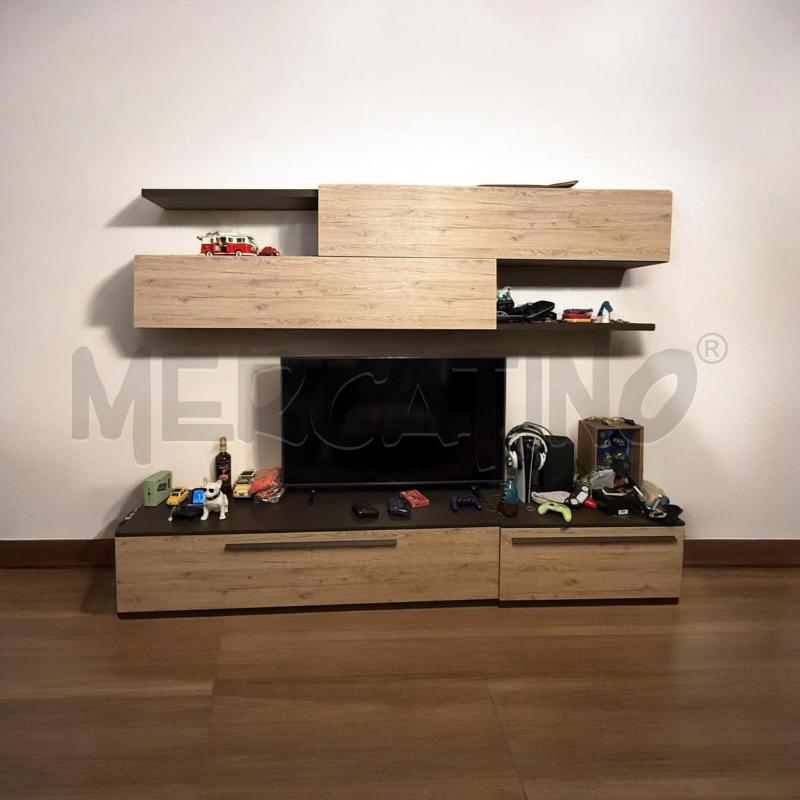 SOGGIORNO COMPLETO MODERNO ROVERE SBIANCATO | Mercatino dell'Usato Moncalieri bengasi 1