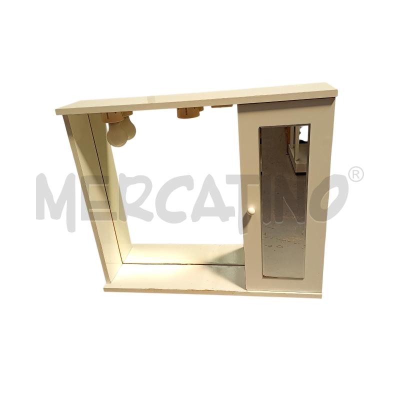 SPECCHIERA DA BAGNO BIANCO | Mercatino dell'Usato Moncalieri bengasi 1