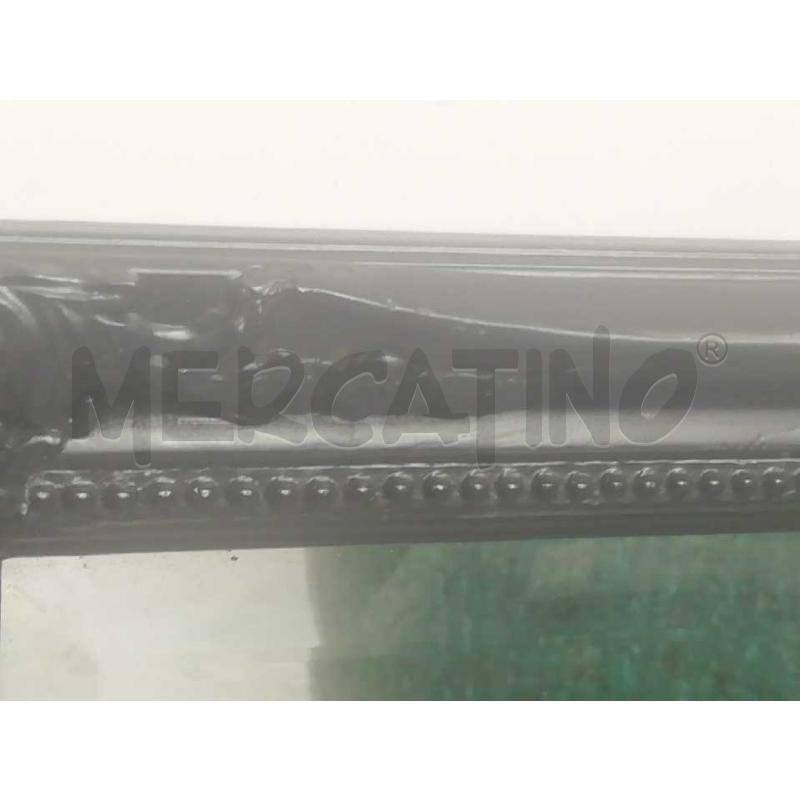 SPECCHIERA MOLATA EPOCA CORNICE NERA | Mercatino dell'Usato Moncalieri bengasi 3