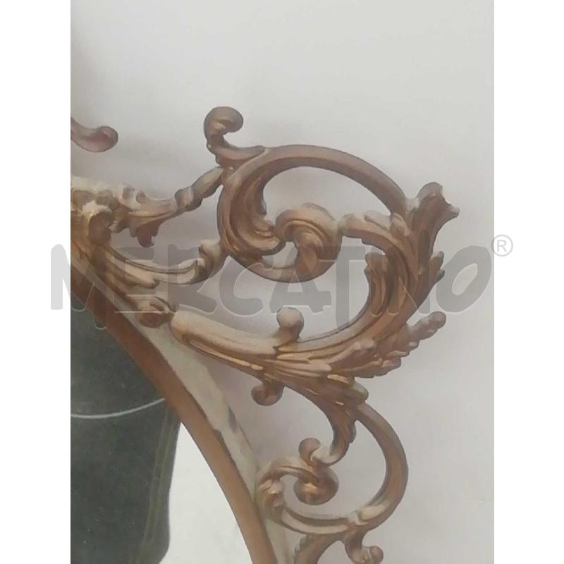 SPECCHIERA OVALE CORNICE IN OTTONE C/ LAVORAZIONI | Mercatino dell'Usato Moncalieri bengasi 4
