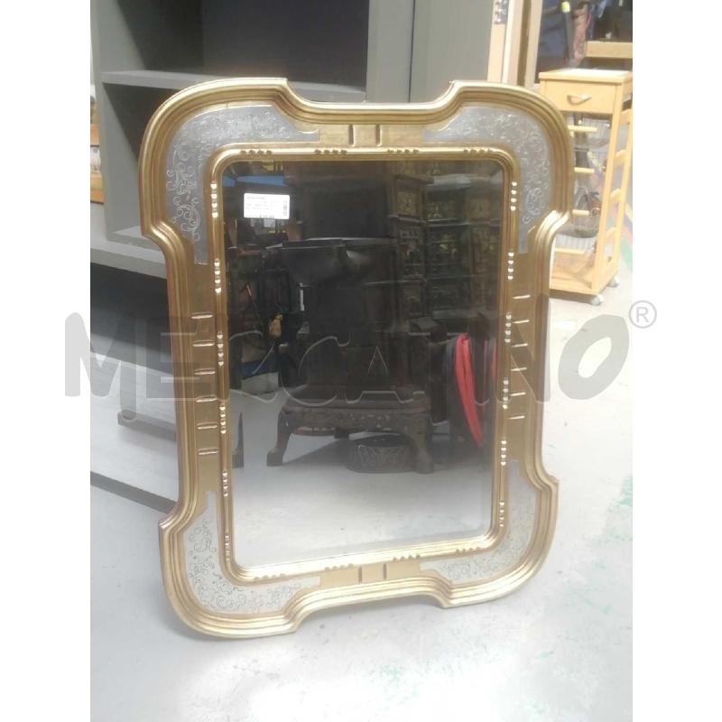 SPECCHIERA RETTANGOLARE CORNICE DORATA | Mercatino dell'Usato Moncalieri bengasi 1