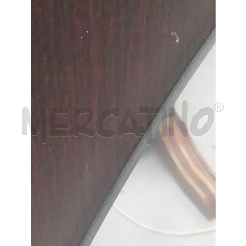 SPECCHIERA RETTANGOLARE WENGE CON SPECCHIO OVALE | Mercatino dell'Usato Moncalieri bengasi 4