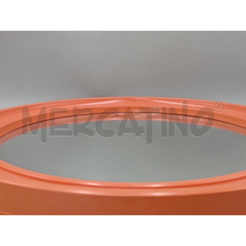 SPECCHIERA ROTONDA ARANCIONE CARRARA E MATTA | Mercatino dell'Usato Moncalieri bengasi 2