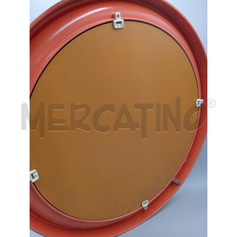 SPECCHIERA ROTONDA ARANCIONE CARRARA E MATTA | Mercatino dell'Usato Moncalieri bengasi 3