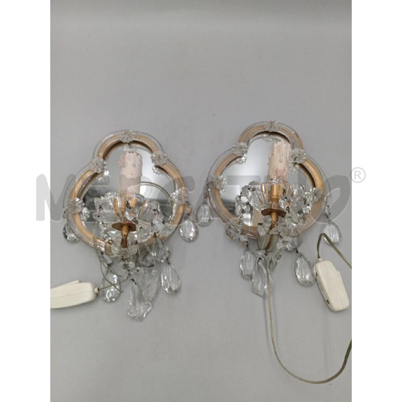 SPECCHIO COPPIA STILE MURANO  | Mercatino dell'Usato Moncalieri bengasi 1
