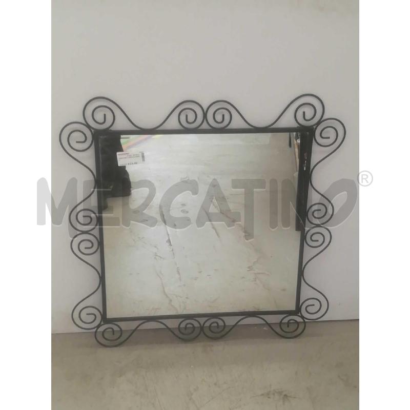SPECCHIO CORNICE FERRO | Mercatino dell'Usato Moncalieri bengasi 1