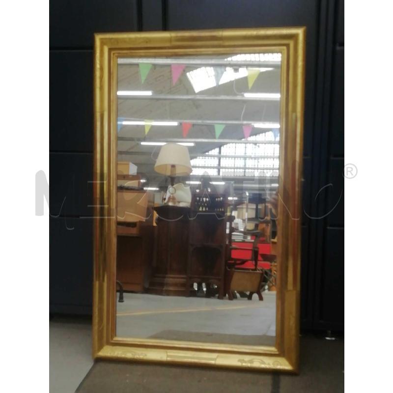 SPECCHIO CORNICE LEGNO DORATA | Mercatino dell'Usato Moncalieri bengasi 1