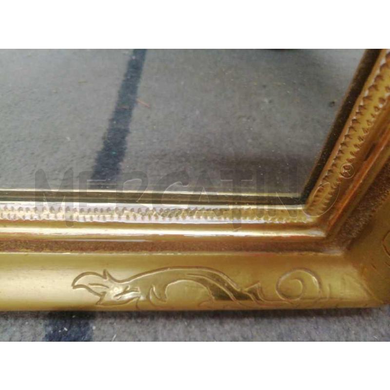 SPECCHIO CORNICE LEGNO DORATA | Mercatino dell'Usato Moncalieri bengasi 4
