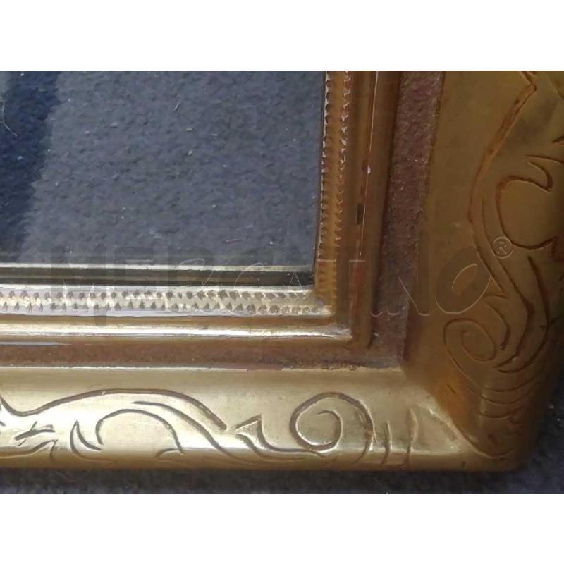 SPECCHIO CORNICE LEGNO DORATA | Mercatino dell'Usato Moncalieri bengasi 5