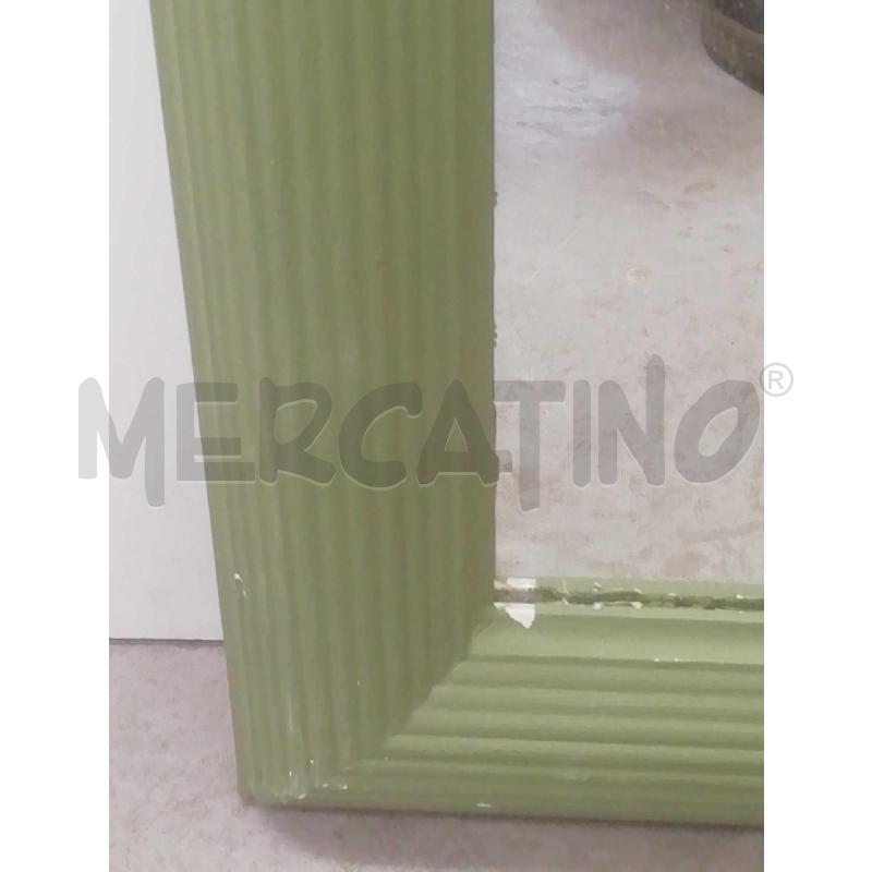 SPECCHIO CORNICE VERDE | Mercatino dell'Usato Moncalieri bengasi 3
