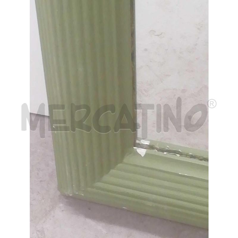 SPECCHIO CORNICE VERDE | Mercatino dell'Usato Moncalieri bengasi 4