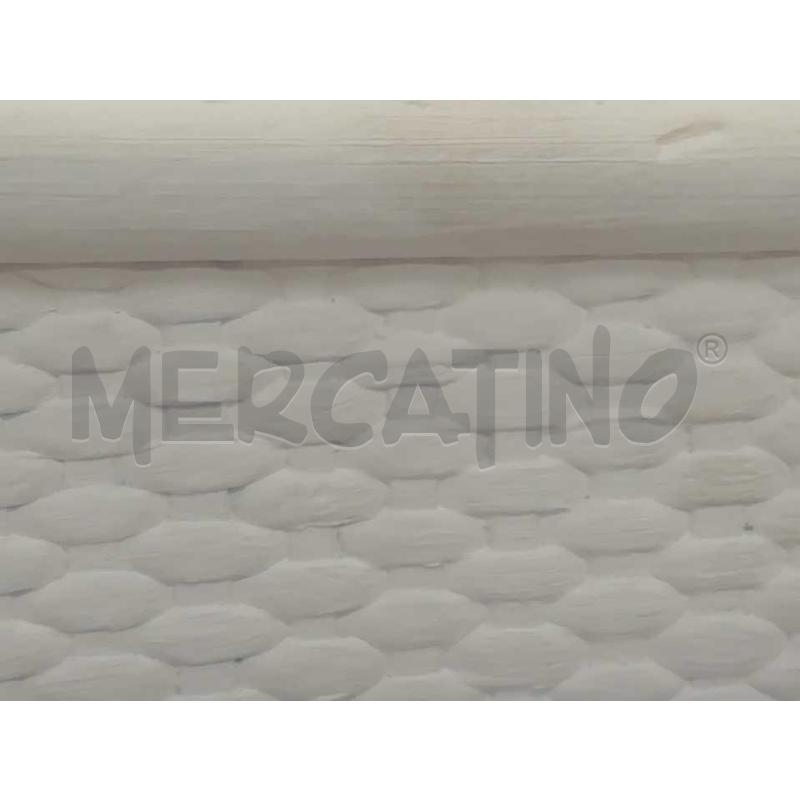 SPECCHIO DA APPENDERE CORNICE BIANCA SIMIL VIMINI  | Mercatino dell'Usato Moncalieri bengasi 5