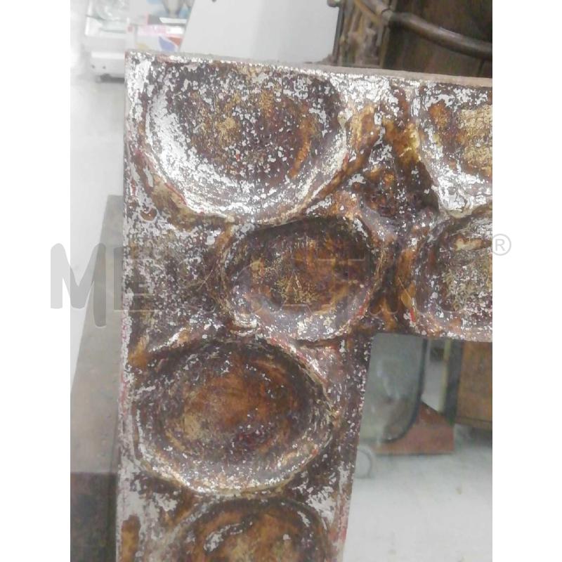 SPECCHIO DA ARREDAMENTO QUADRATO C/CORNICE LAVORATA  | Mercatino dell'Usato Moncalieri bengasi 2