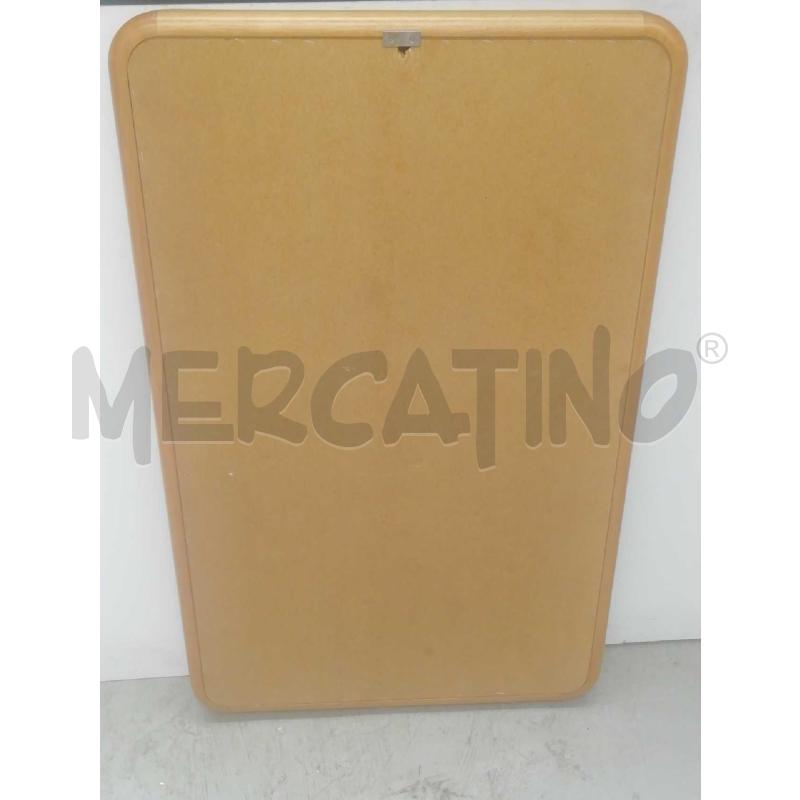 SPECCHIO MOLATO RETTANGOLARE C/CORNICE LEGNO  | Mercatino dell'Usato Moncalieri bengasi 5