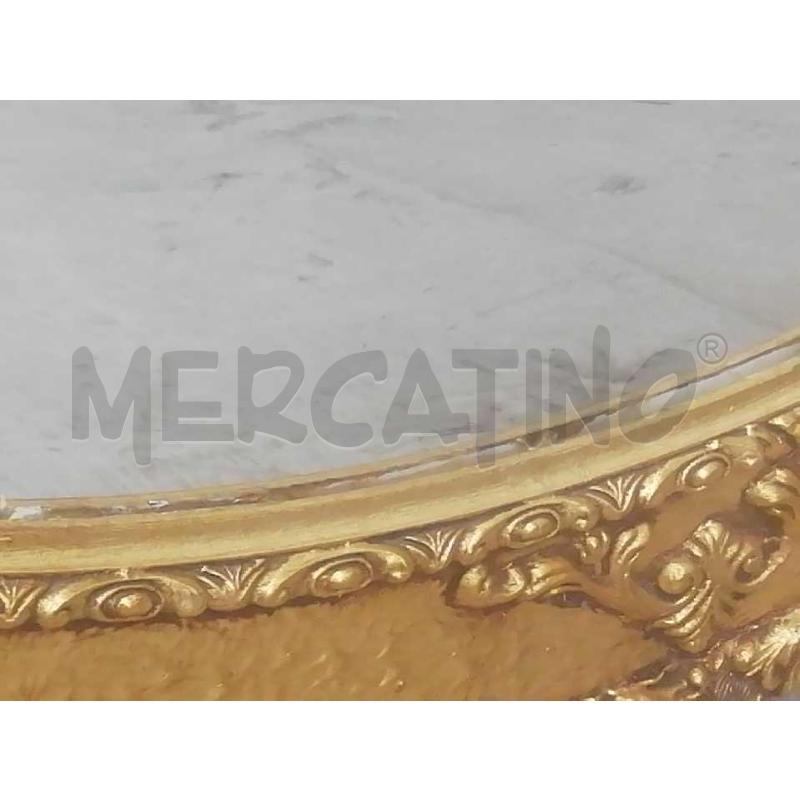 SPECCHIO OVALE DORATO H. 90 | Mercatino dell'Usato Moncalieri bengasi 4