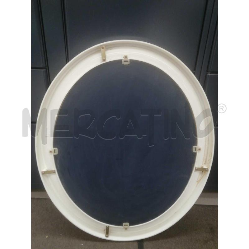 SPECCHIO OVALE PLASTICA BIANCA CARRARA&MATTA AMERICA | Mercatino dell'Usato Moncalieri bengasi 2