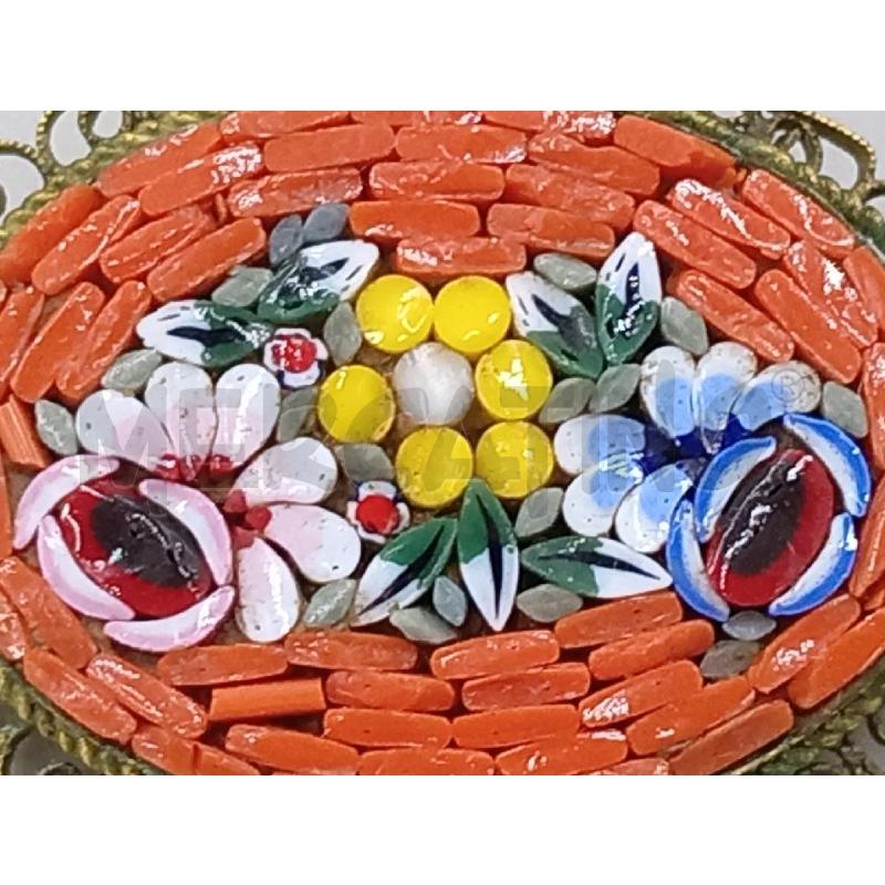 SPILLA MOSAICO FONDO ARANCIO | Mercatino dell'Usato Moncalieri bengasi 5