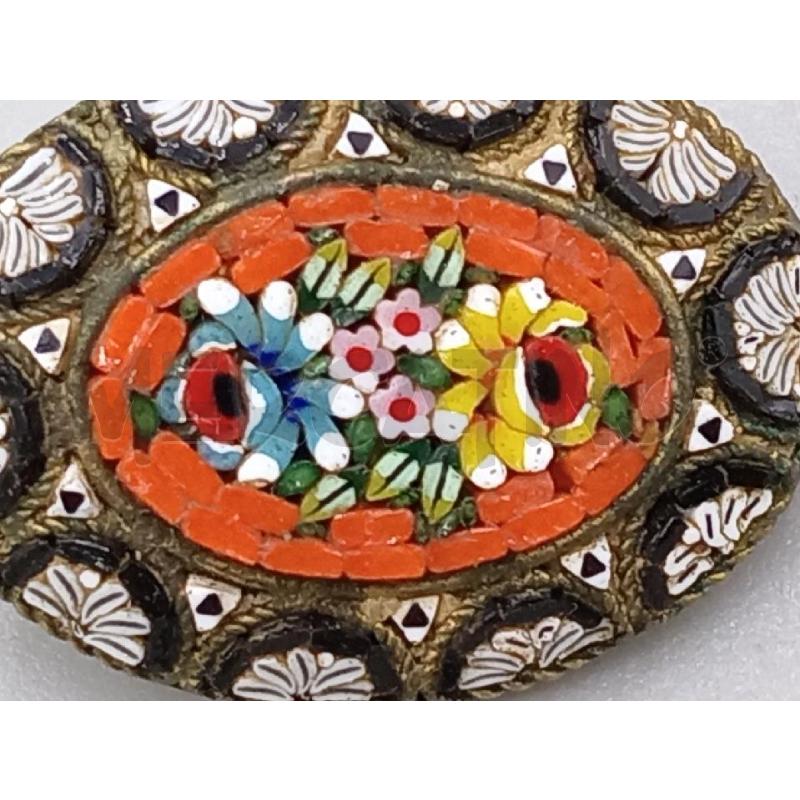 SPILLA MOSAICO FONDO ARANCIO GRIGIO | Mercatino dell'Usato Moncalieri bengasi 5