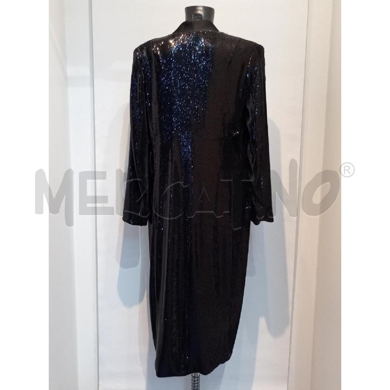 SPOLVERINO DONNA SIMONA CORSELLINI NERO LUNGO PAILLETTES | Mercatino dell'Usato Moncalieri bengasi 2