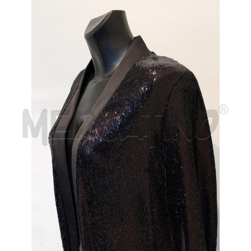 SPOLVERINO DONNA SIMONA CORSELLINI NERO LUNGO PAILLETTES | Mercatino dell'Usato Moncalieri bengasi 4
