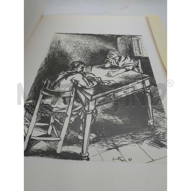 STAMPE GUTTUSO OMAGGIO A VITTORINI | Mercatino dell'Usato Moncalieri bengasi 4