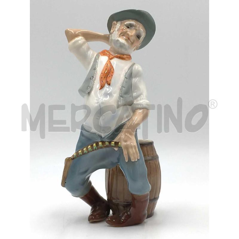 STATUA ANZIANO CON BOTTE VIBI EP. LENCI H.29 CM | Mercatino dell'Usato Moncalieri bengasi 1